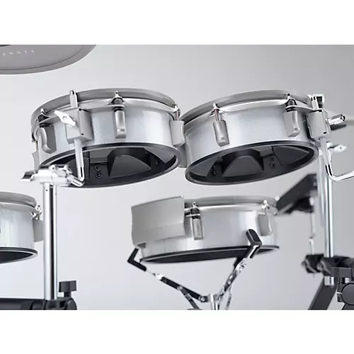 Open-Box 3 Acoustic Designed Electronic Drum Set Condition 1 - Mint White Sparkle - musicians--Friend