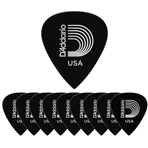 D'Addario Duralin Precision Extra Heavy Guitar Picks 10 Pack - musicians--Friend