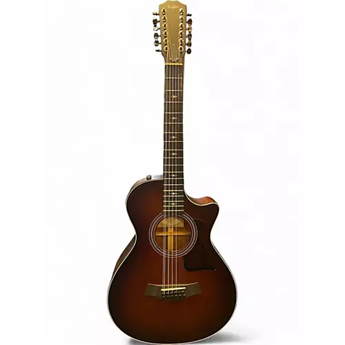 Used Taylor 362CE SHADED EDGE BURST 12 String Acoustic Electric Guitar SHADED EDGE BURST - musicians--Friend