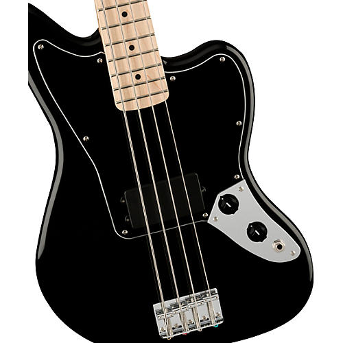 Squier Affinity Series Jaguar Bass H Maple Fingerboard Black - musicians--Friend