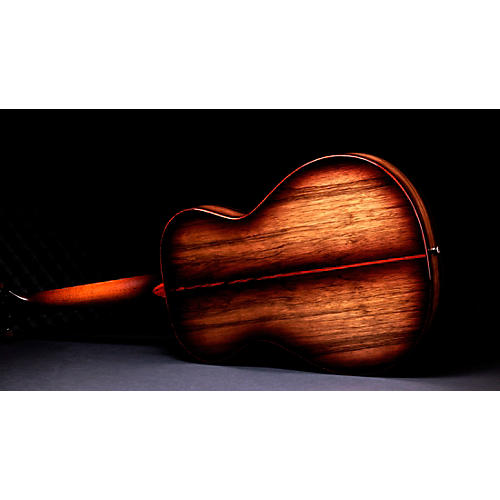 Taylor Custom Sinker Cypress-Black Limba 12-Fret Grand Concert Acoustic-Electric Guitar Shaded Edge Burst - musicians--Friend