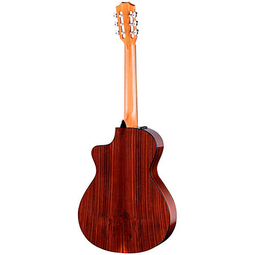 Taylor 212ce-N Plus Grand Concert Nylon-String Acoustic-Electric Guitar Natural - musicians--Friend
