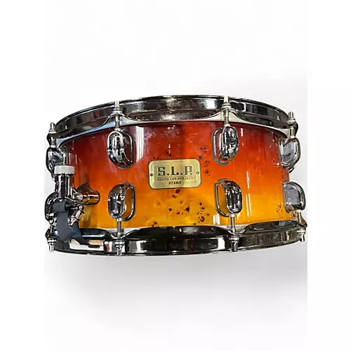 Used TAMA 14in S.L.P G-Kapur Amber Sunset Fade Drum Amber Sunset Fade 33 - musicians--Friend