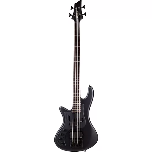 Schecter Guitar Research Stiletto-4 Stealth Pro EX LH Satin Black - musicians--Friend