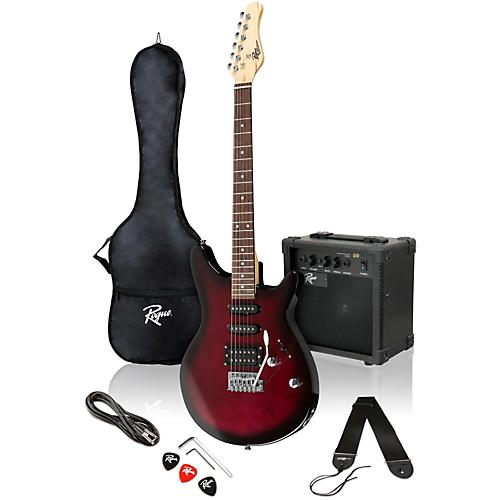 Rogue Rocketeer Electric Guitar Pack Red Burst - musicians--Friend