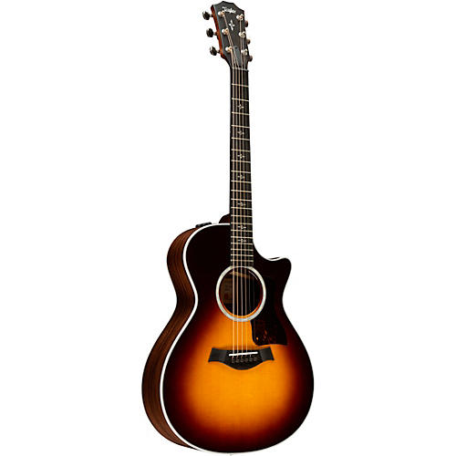 Taylor 412ce Grand Concert Acoustic-Electric Guitar Tobacco Sunburst - musicians--Friend