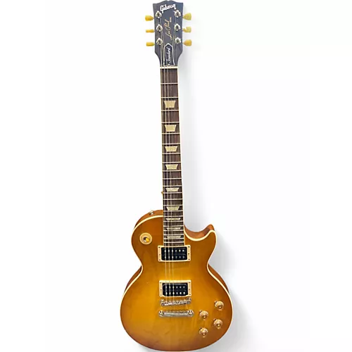 Used 2022 Gibson Les Paul Standard 50's Faded Honey Burst Solid Body Electric Guitar Honey Burst - musicians--Friend