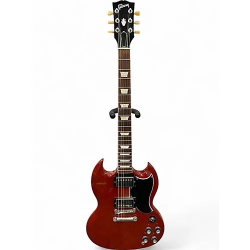 Used Gibson 1961 Reissue SG vintage cherry Solid Body Electric Guitar vintage cherry - musicians--Friend