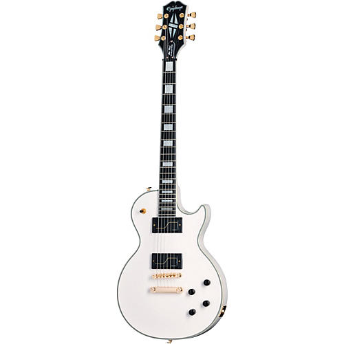 Epiphone Matt Heafy Les Paul Custom Origins Electric Guitar Bone White - musicians--Friend
