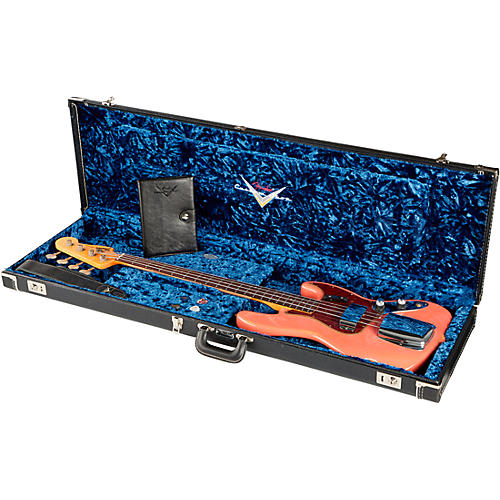 Fender Custom Shop Limited-Edition '60 Jazz Bass Relic Super Faded Aged Sonic Blue - musicians--Friend