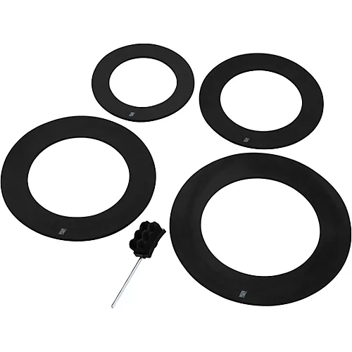 TAMA Soft Sound Ring Set 18 in. Black - musicians--Friend