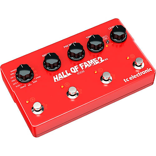 TC Electronic Hall of Fame 2 X4 Reverb Guitar Effect Pedal - musicians--Friend