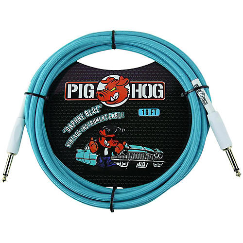 Pig Hog Instrument Cable 20 ft. Tartan Plaid - musicians--Friend