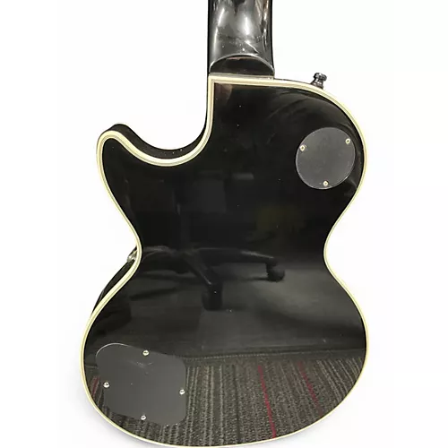 Used 2021 Epiphone Les Paul Custom Silverburst Solid Body Electric Guitar Silverburst - musicians--Friend