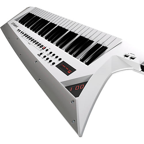 Roland AX-Edge Keytar Synthesizer White - musicians--Friend