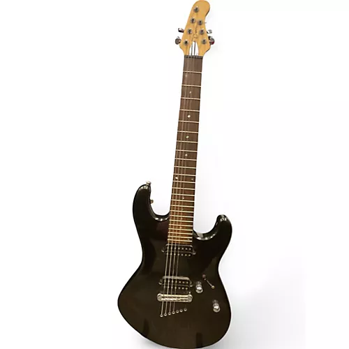 Used Dean Avalanche 7 String Ebony Solid Body Electric Guitar Ebony - musicians--Friend