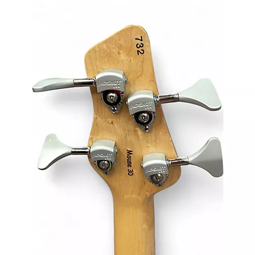 Used 2008 Rob Allen mouse 30 custom alder/paduk Electric Bass Guitar alder/paduk - musicians--Friend