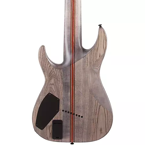 Schecter Guitar Research C-8 MS SLS Elite Evil Twin 8-String Electric Guitar Satin Black - musicians--Friend