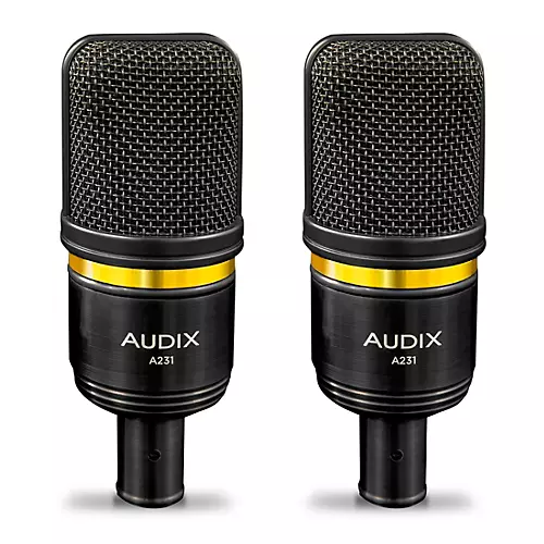 Audix Pair of Audix A231 Large Diaphragm Condenser Microphone - musicians--Friend