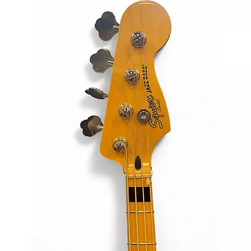 Used Squier Classic Vibe 70s Jazz Bass Natural Electric Bass Guitar Natural - musicians--Friend
