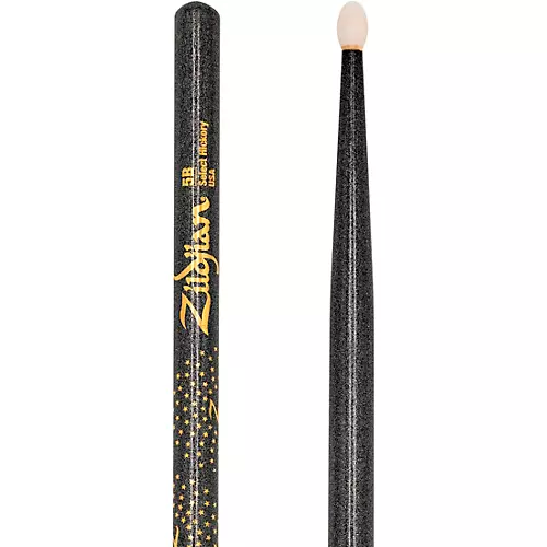 Zildjian Limited-Edition Z Custom Black Chroma Drum Sticks 5B Wood - musicians--Friend