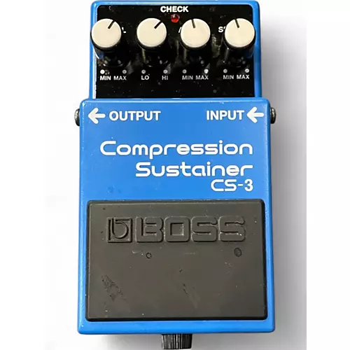 Used BOSS CS3 Compressor Sustainer Effect Pedal - musicians--Friend