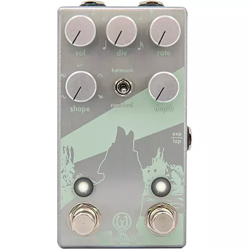 Walrus Audio Monument Harmonic Tap Tremolo V2 Effects Pedal Platinum - musicians--Friend