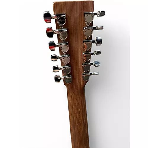 Used Martin DX2E 12 STRING Natural 12 String Acoustic Electric Guitar Natural - musicians--Friend