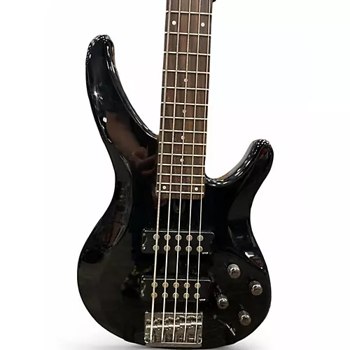 Used Yamaha TRBX305 Black Electric Bass Guitar Black - musicians--Friend
