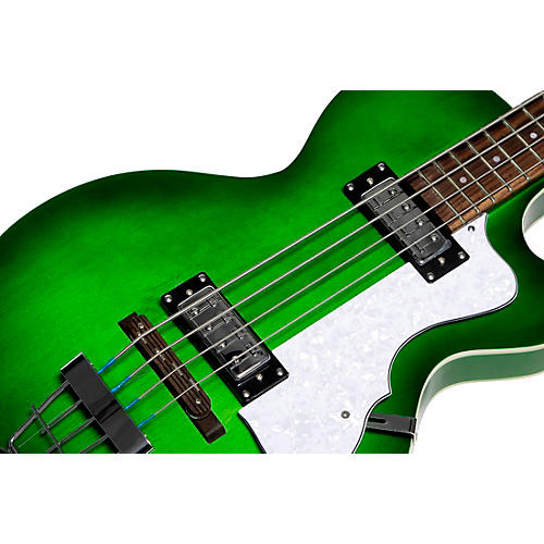 Hofner Ignition Series Short-Scale Club Bass Guitar Pearl White - musicians--Friend