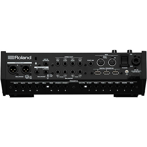 Roland VAD716 V-Drums Acoustic Design Electronic Drum Kit Gloss Ebony Finish - musicians--Friend