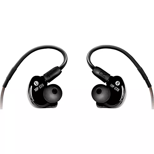 Mackie MP-220 BTA Dual Dynamic Driver In-Ear Monitors with Bluetooth Adapter - musicians--Friend