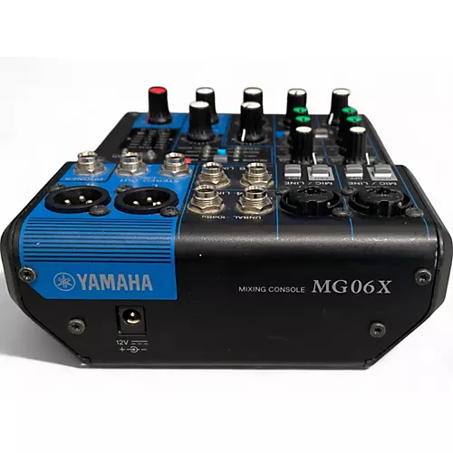 Used Yamaha MG06X Unpowered Mixer - musicians--Friend