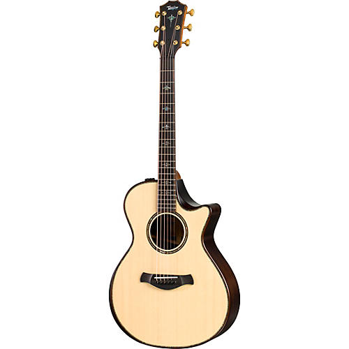 Taylor Builder's Edition V-Class 912ce Grand Concert Acoustic-Electric Wild Honey Burst - musicians--Friend