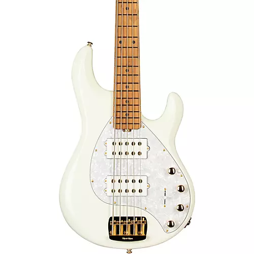 Ernie Ball Music Man StingRay5 Special HH 5-String Electric Bass Guitar Genius Gold - musicians--Friend