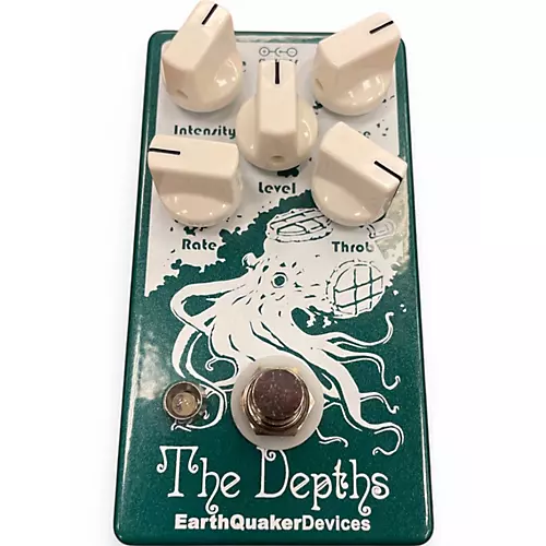 Used EarthQuaker Devices The Depths Optical Vibe Machine Effect Pedal - musicians--Friend