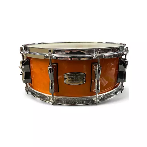 Used Yamaha 5X14 Stage Custom Snare HONEY AMBER Drum HONEY AMBER 8 - musicians--Friend