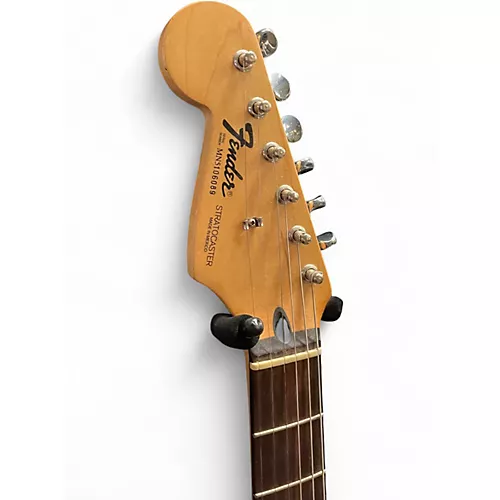 Used Fender Standard Stratocaster Left Handed Arctic White Electric Guitar Arctic White - musicians--Friend