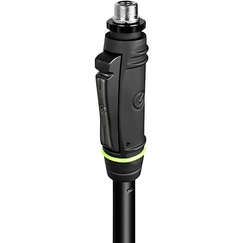 Gravity Stands Microphone Stand With Round Base And One-Hand Clutch - musicians--Friend