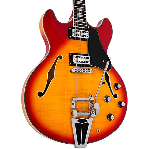 SIRE Larry Carlton H7T Electric Guitar Cherry Sunburst - musicians--Friend