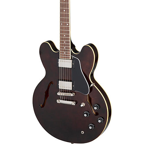 Epiphone Jim James ES-335 Semi-Hollow Electric Guitar Seventies Walnut - musicians--Friend