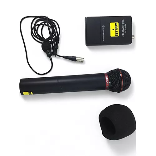 Used Audio-Technica VHF Wireless 1200 Series Handheld Wireless System - musicians--Friend