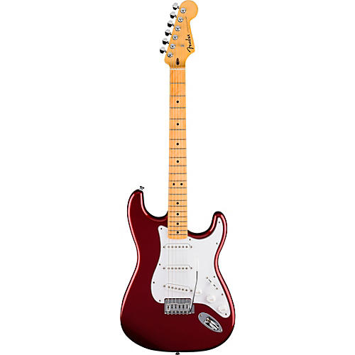 Fender Standard Stratocaster Maple Fingerboard Electric Guitar Olympic White - musicians--Friend