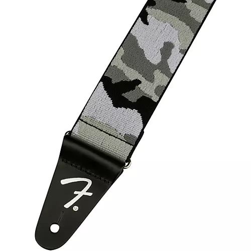 Fender Weighless Camouflage Guitar Strap Woodland Camouflage 2 in. - musicians--Friend