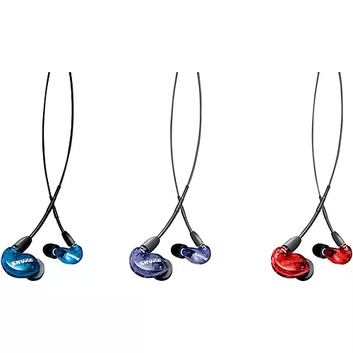 Shure SE215 Earphones Red - musicians--Friend