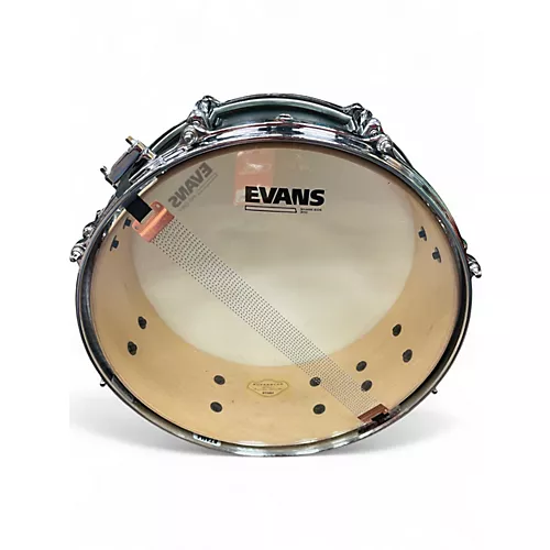Used TAMA 6X14 Superstar Snare Green Drum Green 13 - musicians--Friend