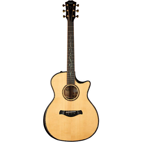 Taylor Builder's Edition K14ce V-Class Grand Auditorium Acoustic-Electric Guitar Kona Burst - musicians--Friend