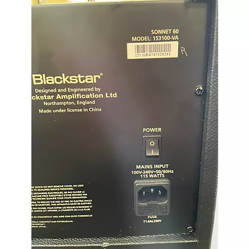 Used Blackstar SONNET 60 Acoustic Guitar Combo Amp - musicians--Friend