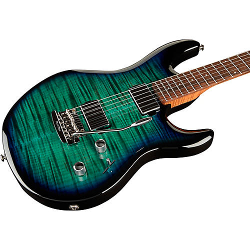 Ernie Ball Music Man Luke 4 HH Maple Top Electric Guitar Gator Burst - musicians--Friend