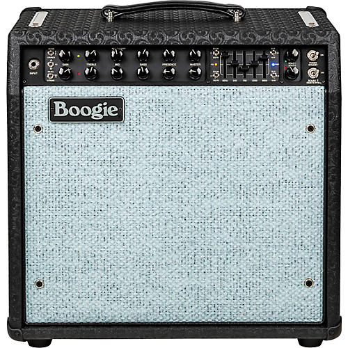 MESA/Boogie Limited-Edition Mark V: 35 1x12 35/25/10W Tube Guitar Combo Amp Black Comet w/Sahara Wedgewood Grille - musicians--Friend